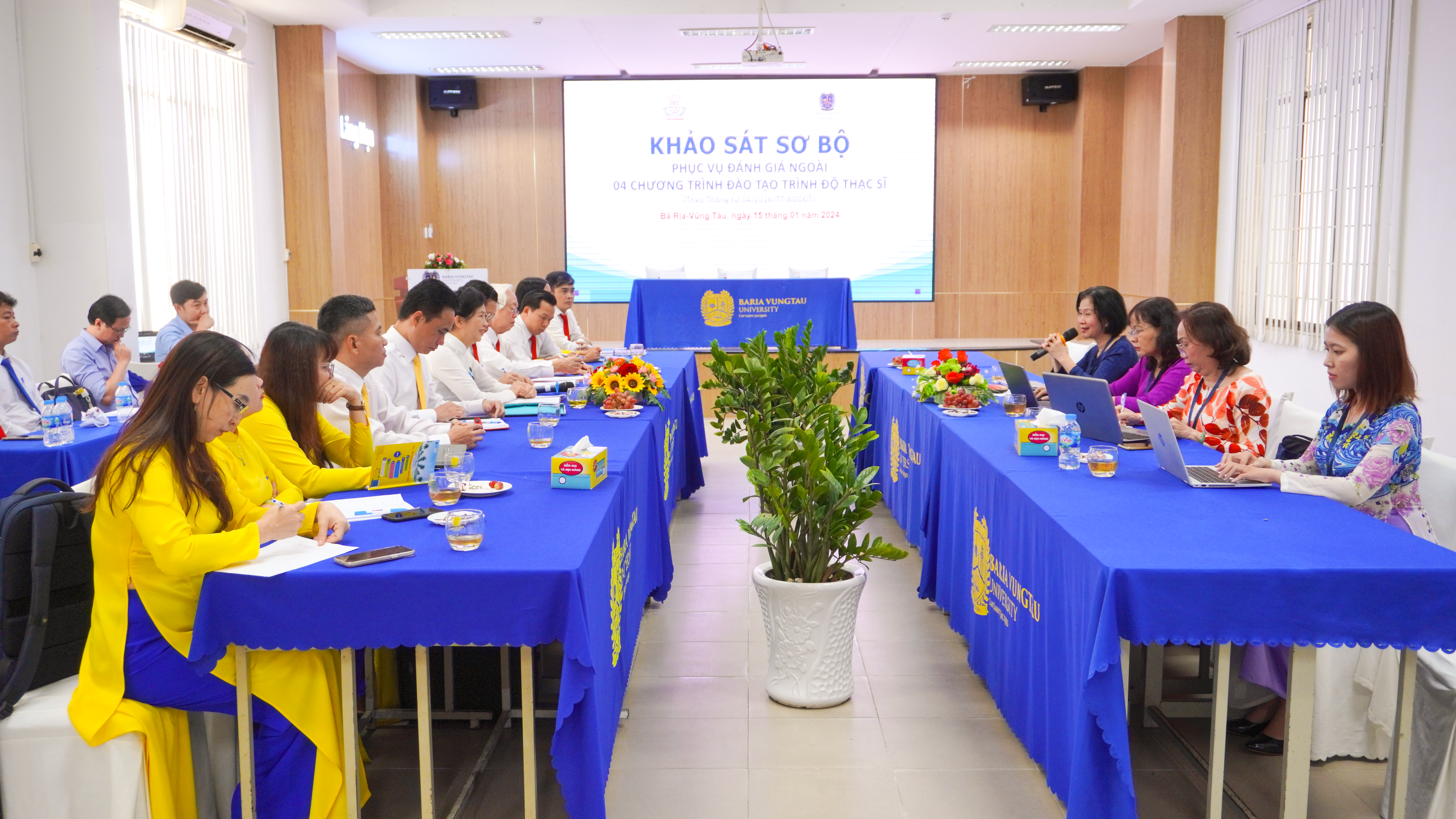 Khảo sát sơ bộ phục vụ đánh giá ngoài 04 chương trình đào tạo trình độ thạc sĩ tại Trường Đại học Bà Rịa – Vũng Tàu