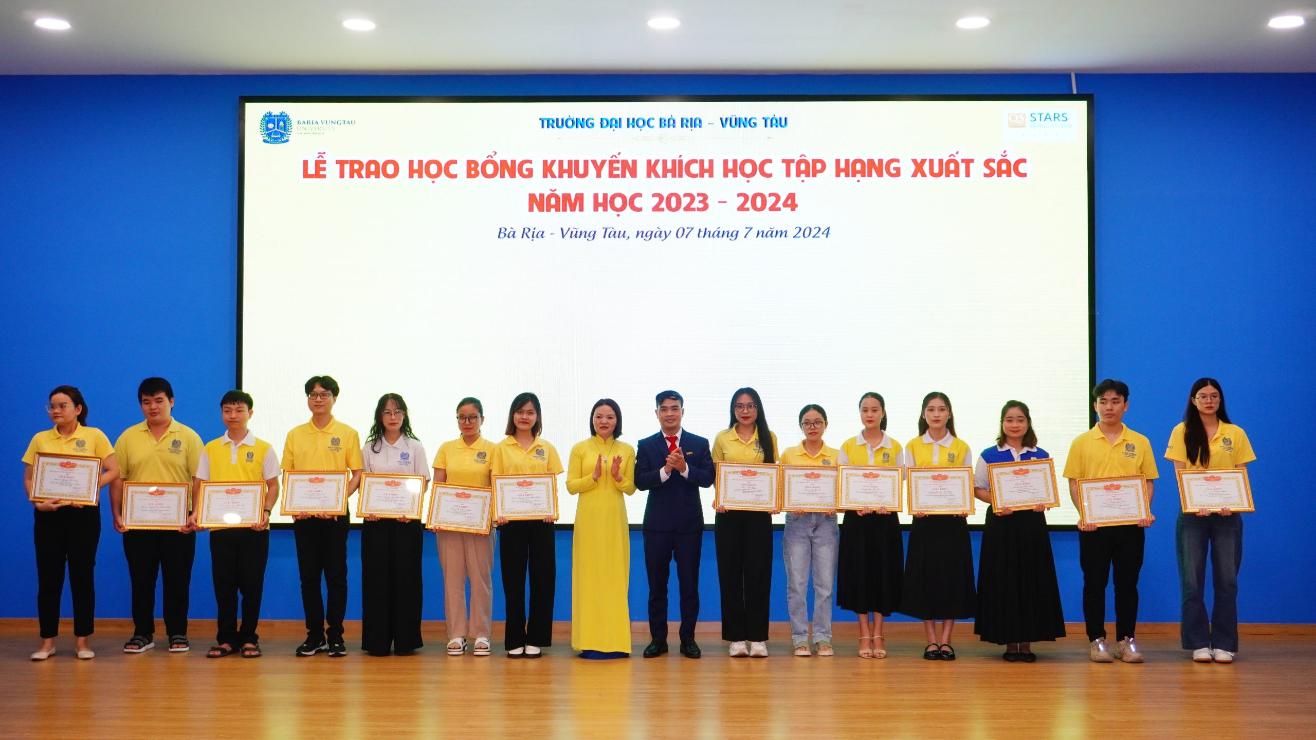 Lễ vinh danh và trao học bổng BVU: Hơn cả tự hào, là bản giao hưởng của tri thức và lòng nhân ái!