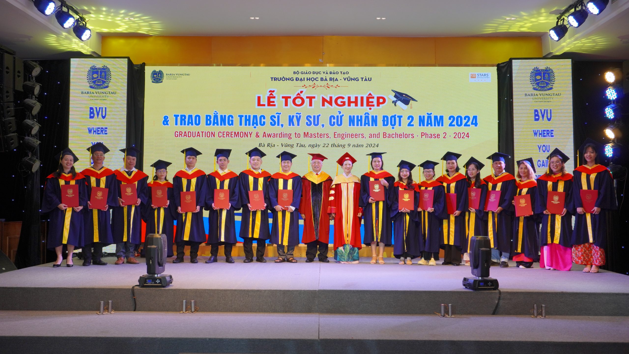 BVU long trọng tổ chức Lễ tốt nghiệp đợt 2 năm 2024