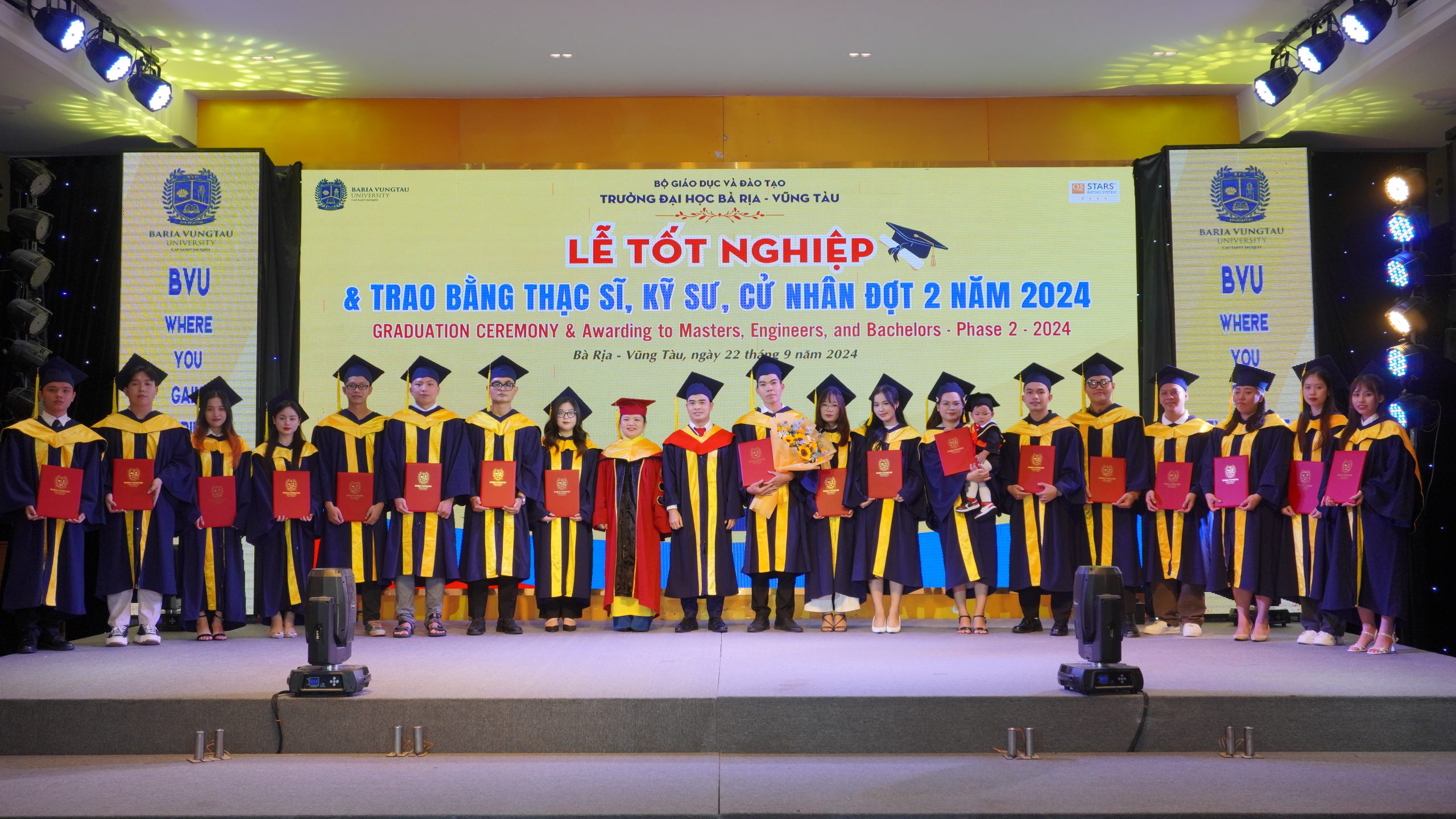 BVU long trọng tổ chức Lễ tốt nghiệp đợt 2 năm 2024