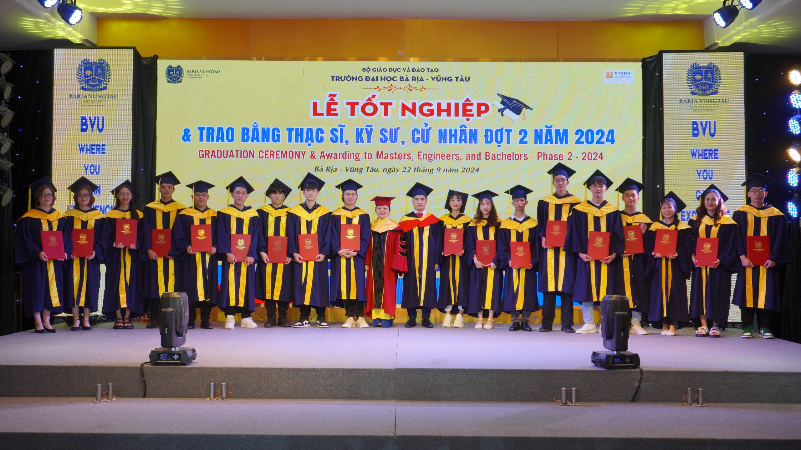 BVU long trọng tổ chức Lễ tốt nghiệp đợt 2 năm 2024