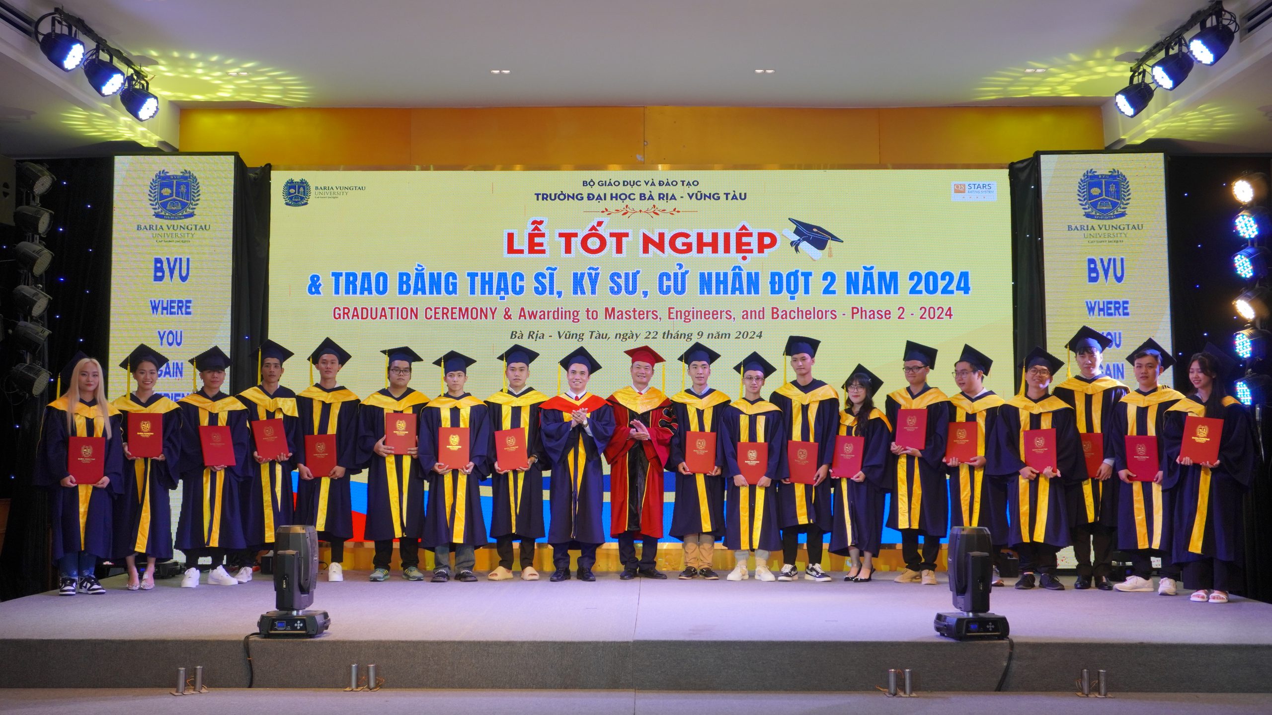 BVU long trọng tổ chức Lễ tốt nghiệp đợt 2 năm 2024