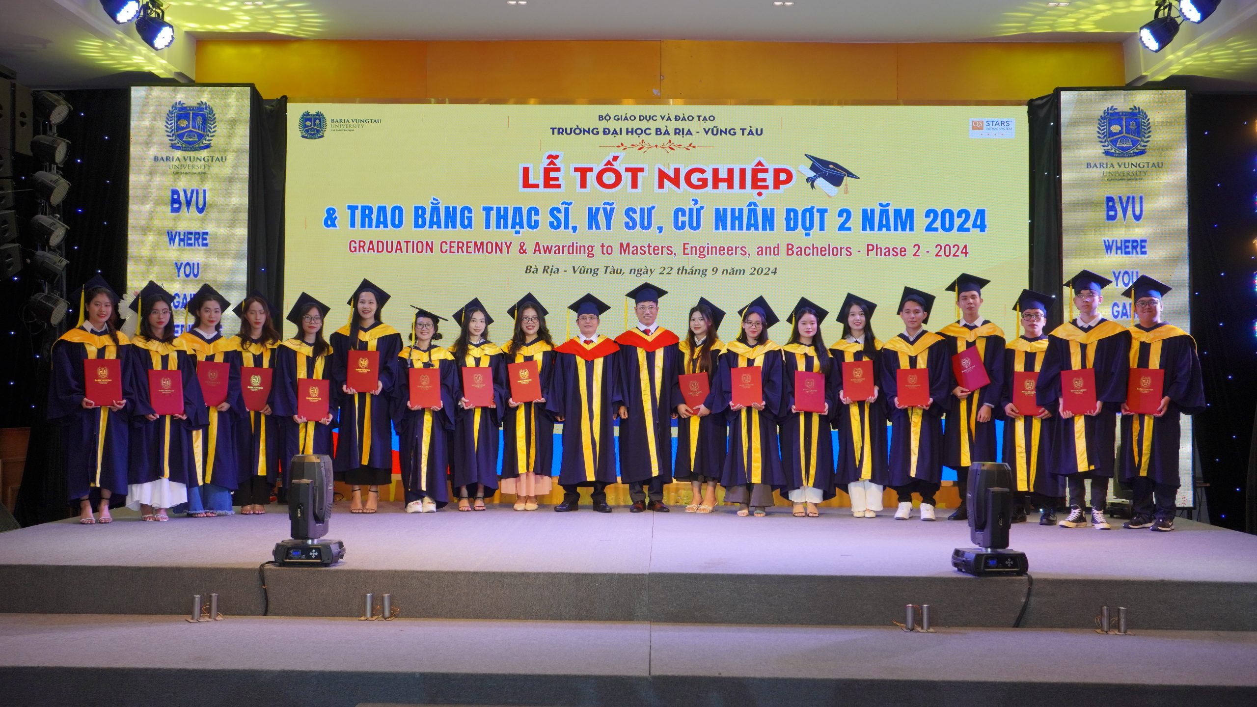 BVU long trọng tổ chức Lễ tốt nghiệp đợt 2 năm 2024