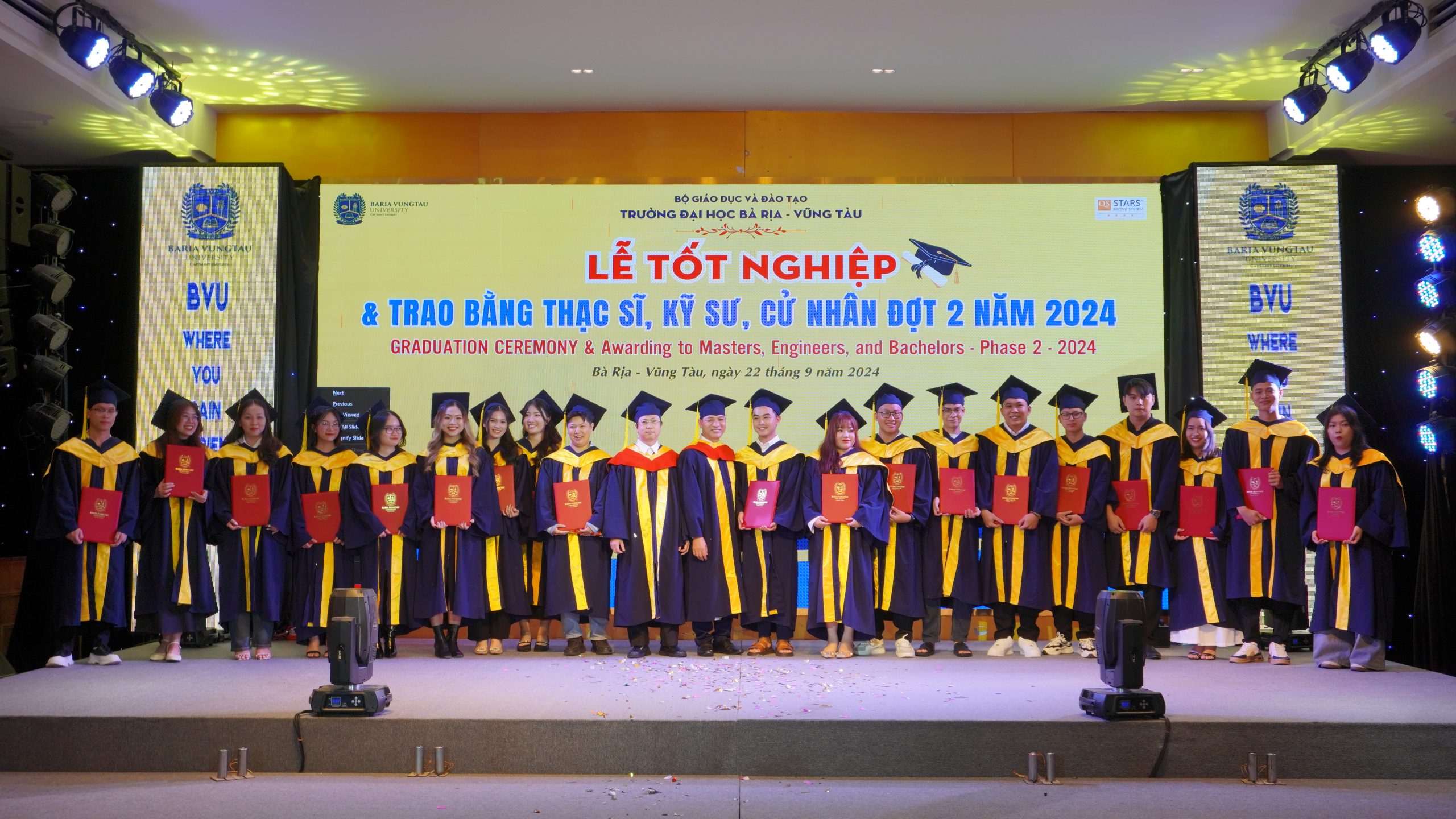 BVU long trọng tổ chức Lễ tốt nghiệp đợt 2 năm 2024