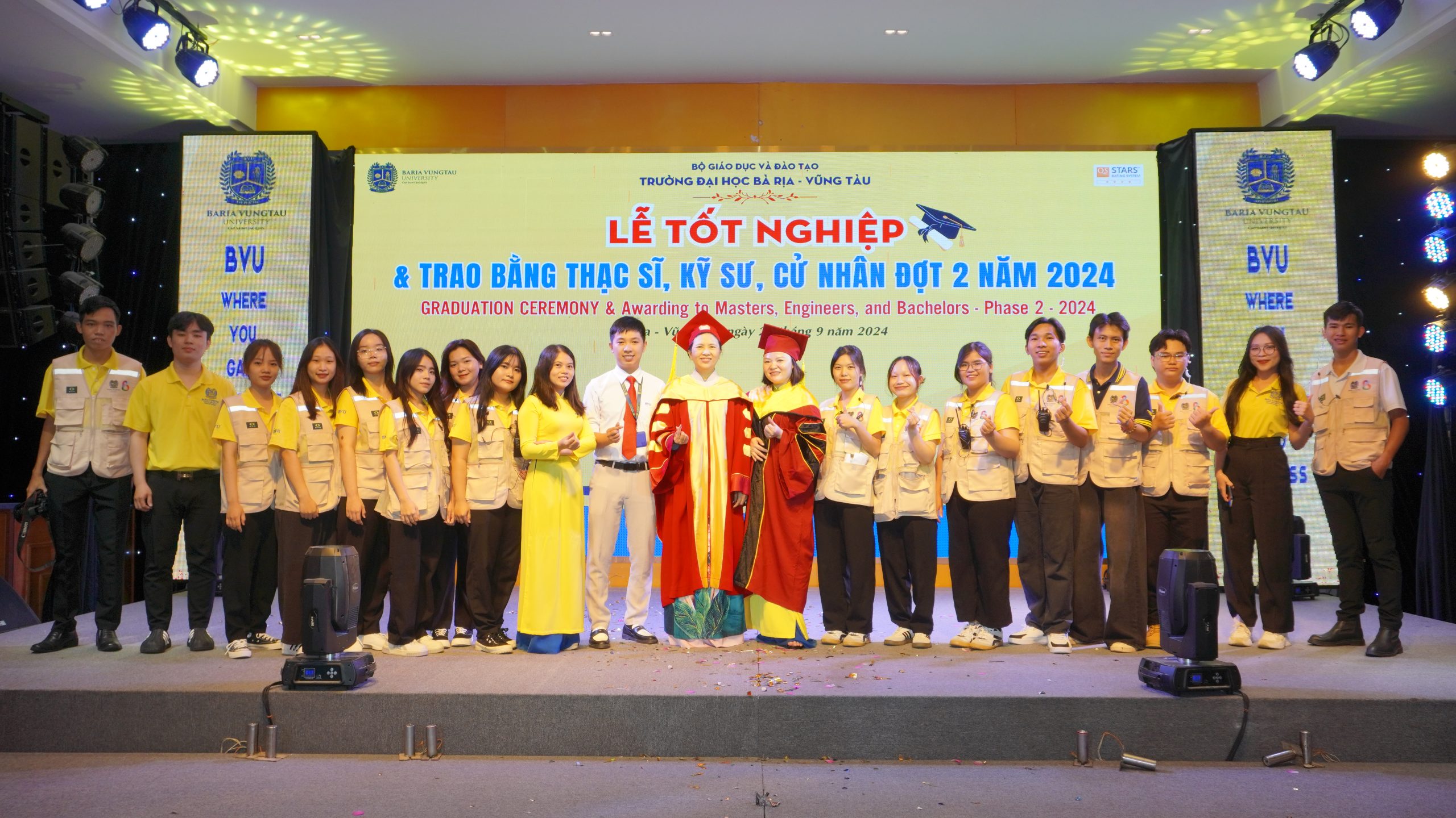 BVU long trọng tổ chức Lễ tốt nghiệp đợt 2 năm 2024