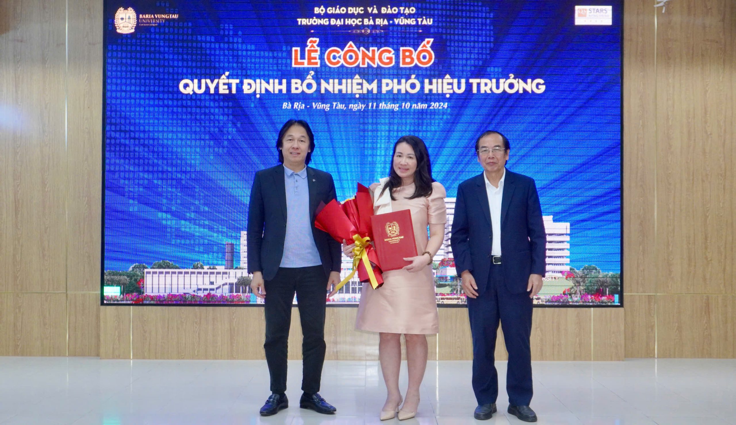 PGS.TS.LS Nguyễn Thị Hoài Phương tái bổ nhiệm làm Hiệu trưởng BVU