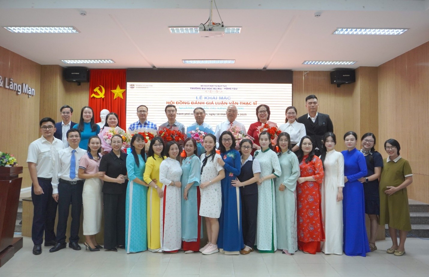 Trường Đại học Bà Rịa – Vũng Tàu tổ chức Bảo vệ luận văn Thạc sĩ Đợt 01 năm 2025: Hành trình kiến tạo tri thức, lan tỏa giá trị học thuật