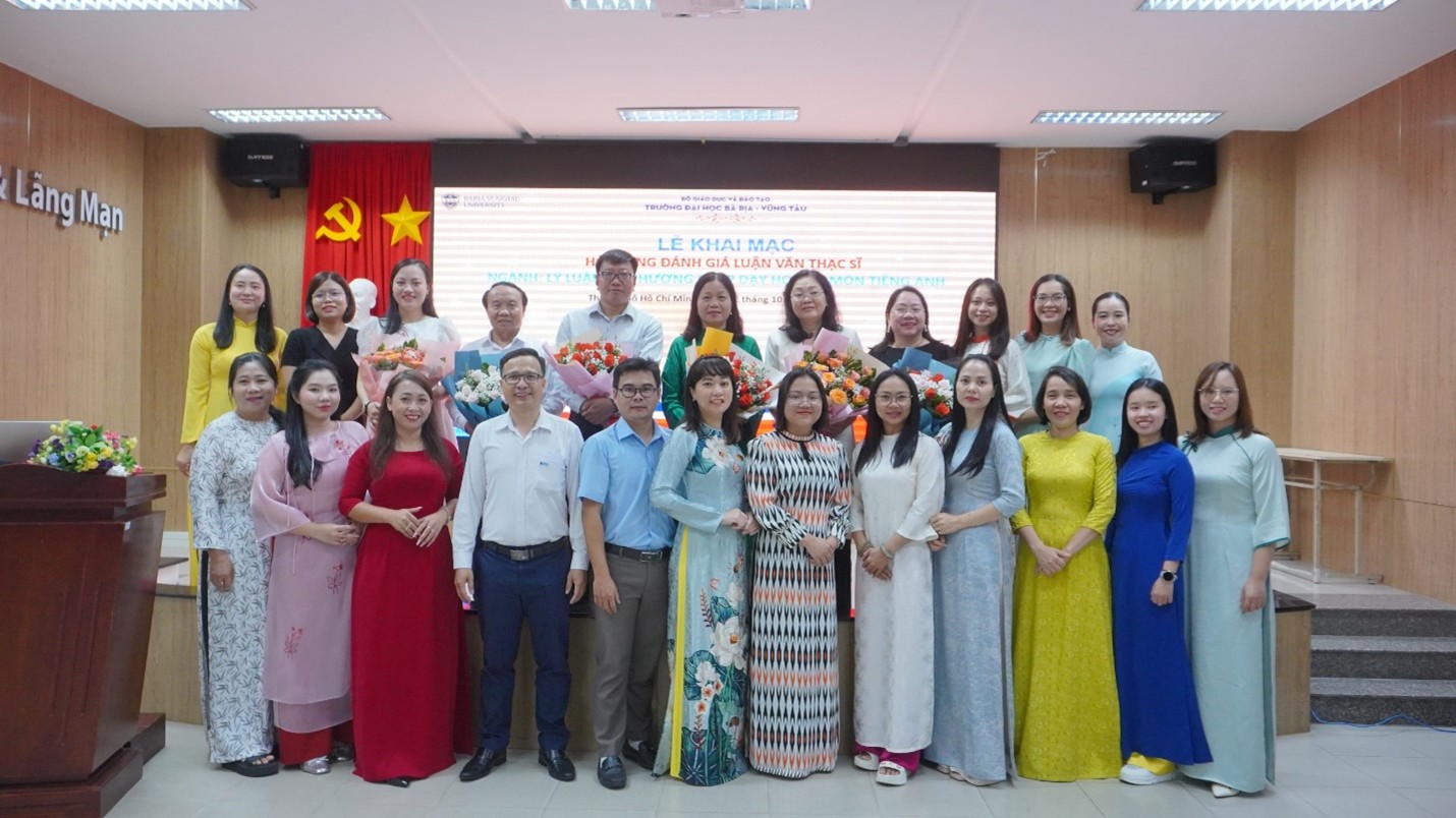 Trường Đại học Bà Rịa – Vũng Tàu tổ chức Bảo vệ luận văn Thạc sĩ Đợt 01 năm 2025: Hành trình kiến tạo tri thức, lan tỏa giá trị học thuật