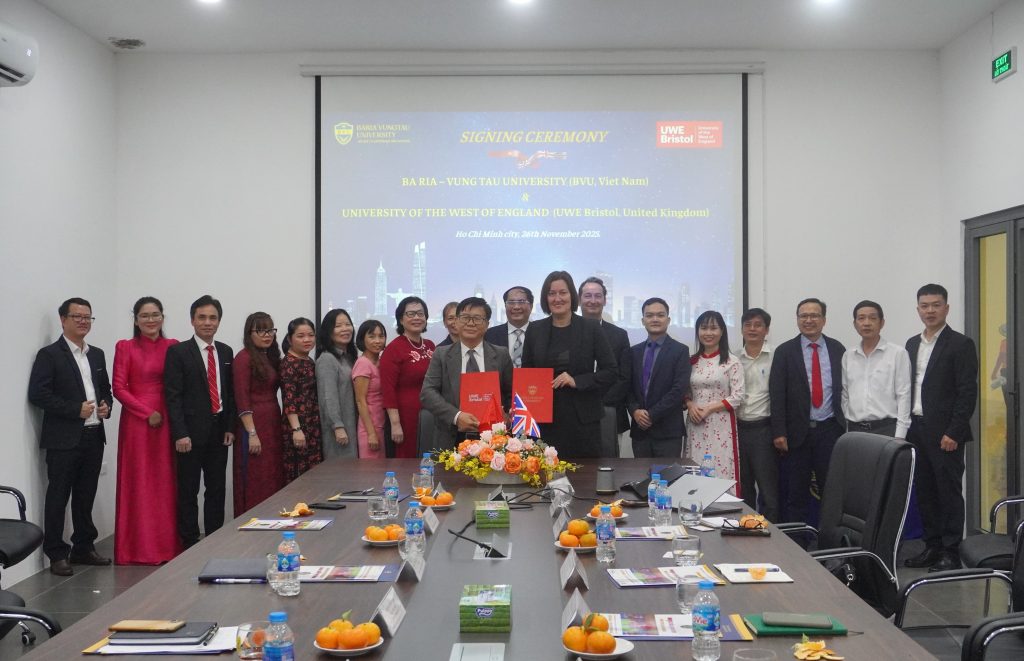 BVU KÝ KẾT HỢP TÁC VỚI UWE BRISTOL: MỞ RA CƠ HỘI HỌC TẬP QUỐC TẾ CHO SINH VIÊN