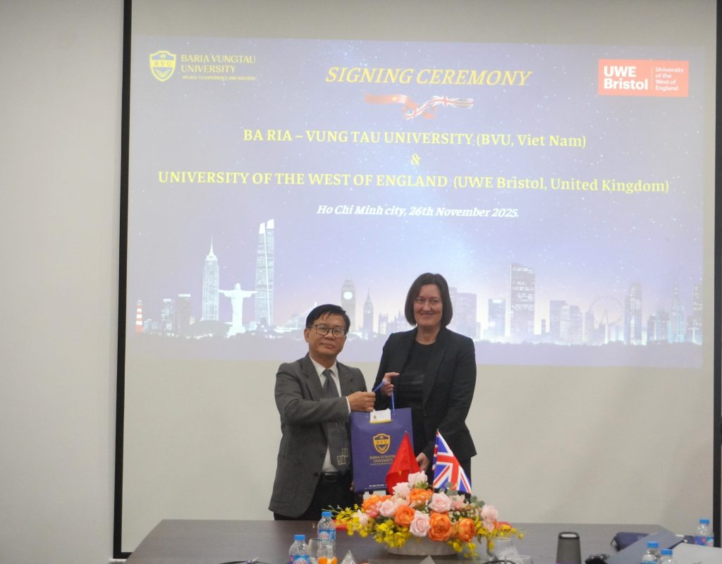 BVU KÝ KẾT HỢP TÁC VỚI UWE BRISTOL: MỞ RA CƠ HỘI HỌC TẬP QUỐC TẾ CHO SINH VIÊN
