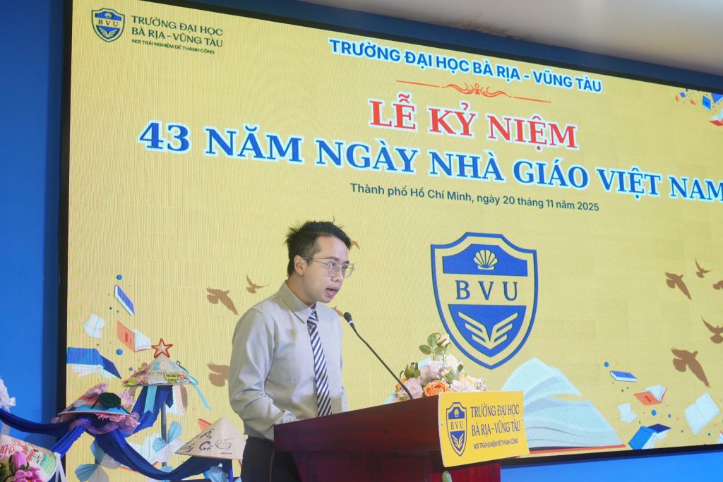 BVU: NƠI TRI ÂN ĐƯỢC THẮP SÁNG TỪ TRÁI TIM – CHÀO MỪNG NGÀY NHÀ GIÁO VIỆT NAM