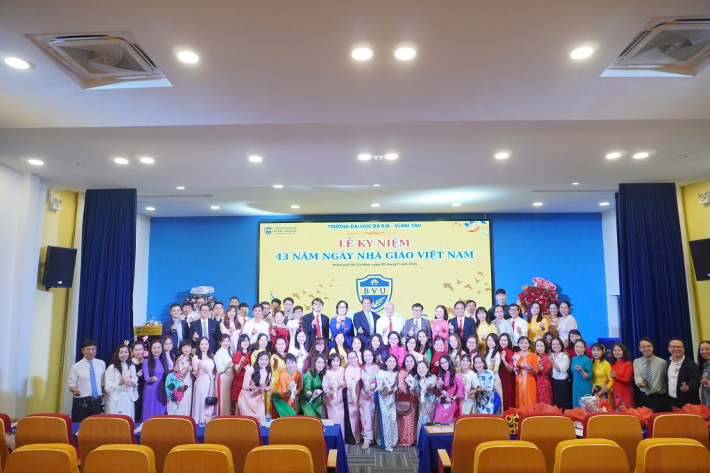 BVU: NƠI TRI ÂN ĐƯỢC THẮP SÁNG TỪ TRÁI TIM – CHÀO MỪNG NGÀY NHÀ GIÁO VIỆT NAM