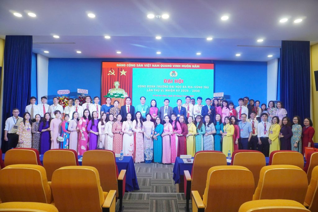 ĐẠI HỘI CÔNG ĐOÀN BVU: HÀNH TRÌNH ĐỔI MỚI, TRÍ TUỆ VÀ ĐỒNG HÀNH VÌ NGƯỜI LAO ĐỘNG