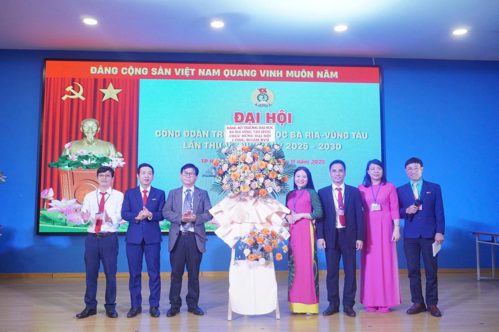 ĐẠI HỘI CÔNG ĐOÀN BVU: HÀNH TRÌNH ĐỔI MỚI, TRÍ TUỆ VÀ ĐỒNG HÀNH VÌ NGƯỜI LAO ĐỘNG