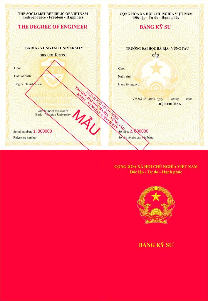 MẪU PHÔI BẰNG BVU