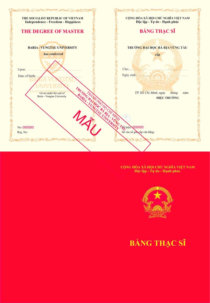 MẪU PHÔI BẰNG BVU