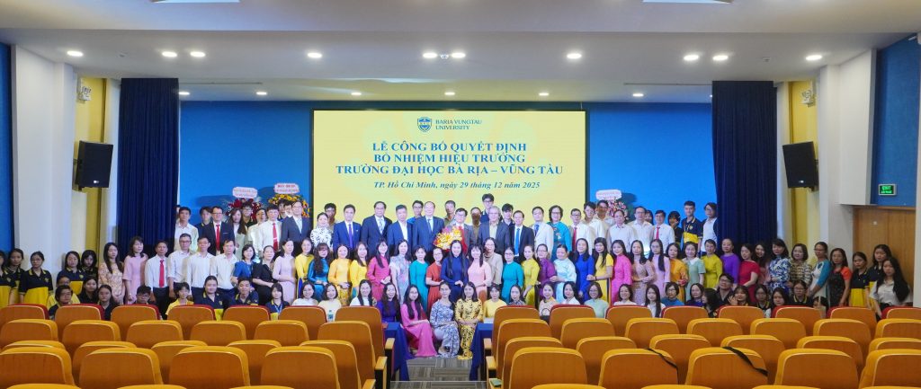 PGS.TS. NGUYỄN BÁ HOÀNG CHÍNH THỨC ĐƯỢC BỔ NHIỆM HIỆU TRƯỞNG TRƯỜNG ĐẠI HỌC BÀ RỊA – VŨNG TÀU
