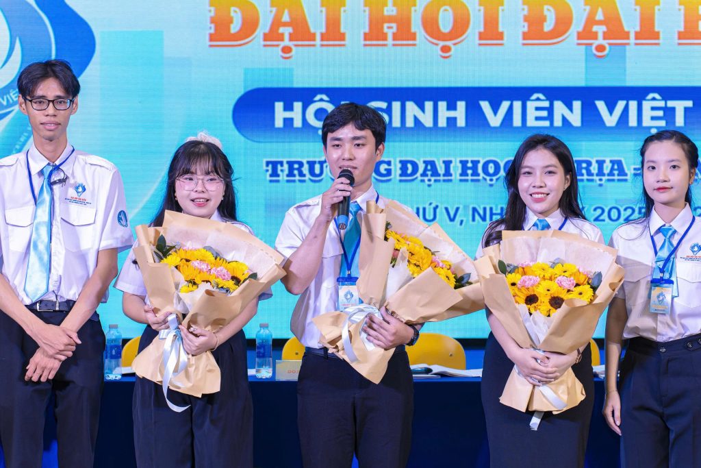 ĐẠI HỘI ĐẠI BIỂU HỘI SINH VIÊN TRƯỜNG ĐẠI HỌC BÀ RỊA – VŨNG TÀU LẦN THỨ V NHIỆM KỲ 2025–2028 THÀNH CÔNG TỐT ĐẸP!