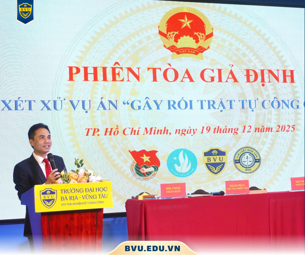 “THU HOẠCH” NHỮNG BÀI HỌC GIÁ TRỊ SAU PHIÊN TÒA GIẢ ĐỊNH CỦA SINH VIÊN BVU