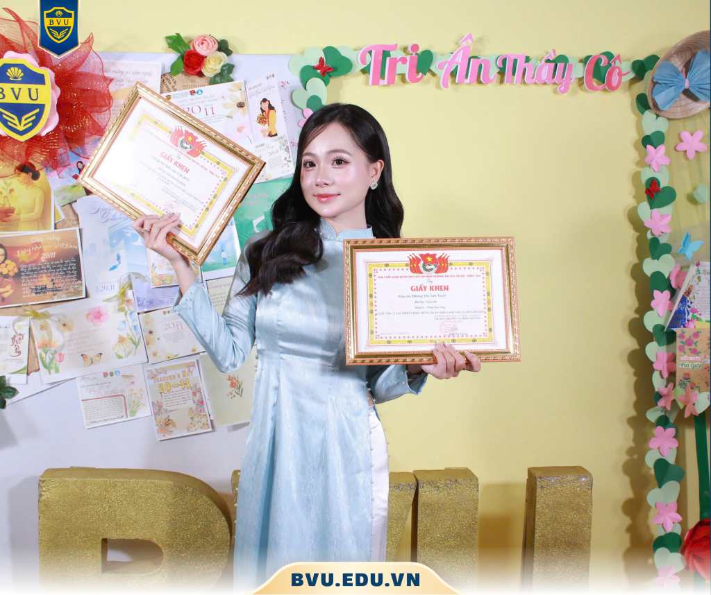 ÁNH TUYẾT – CÔ SINH VIÊN BVU DUY NHẤT CỦA BR-VT (CŨ) ĐẠT DANH HIỆU SAO THÁNG GIÊNG QUỐC GIA