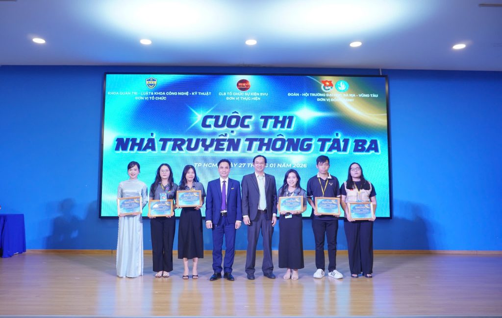 NHỮNG “NHÀ TRUYỀN THÔNG TƯƠNG LAI TÀI NĂNG” CỦA BVU