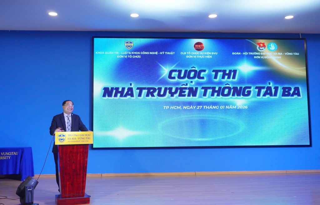 NHỮNG “NHÀ TRUYỀN THÔNG TƯƠNG LAI TÀI NĂNG” CỦA BVU