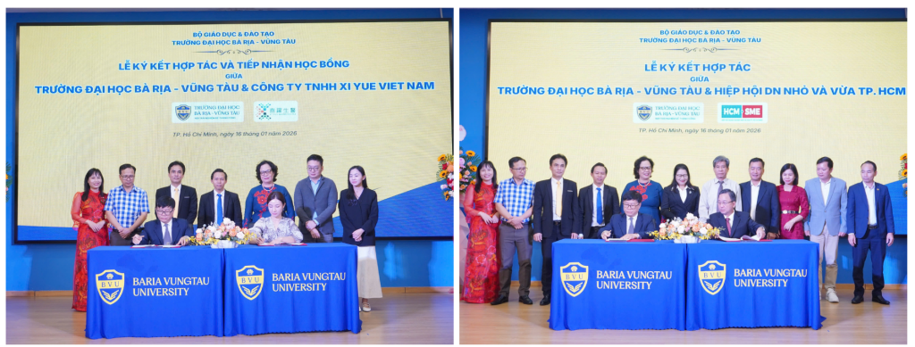BVU TĂNG TỐC HỢP TÁC CHIẾN LƯỢC, TIẾP NHẬN HỌC BỔNG ĐỒNG HÀNH CÙNG SINH VIÊN