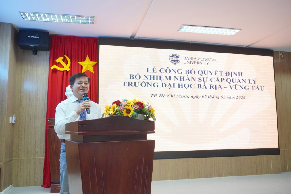 BVU TIẾP TỤC KIỆN TOÀN ĐỘI NGŨ: TĂNG CƯỜNG CHẤT LƯỢNG NHÂN SỰ QUẢN LÝ