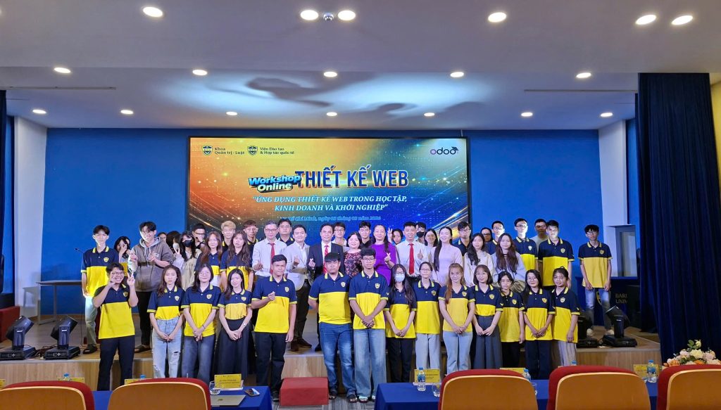 WORKSHOP THIẾT KẾ WEB 2026: SINH VIÊN BVU “BẮT SÓNG” CHUYỂN ĐỔI SỐ CÙNG ODOO