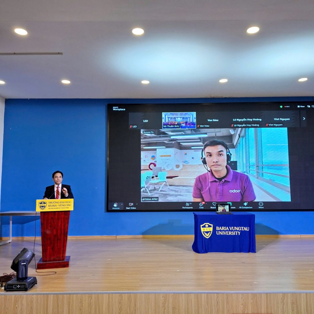 WORKSHOP THIẾT KẾ WEB 2026: SINH VIÊN BVU “BẮT SÓNG” CHUYỂN ĐỔI SỐ CÙNG ODOO