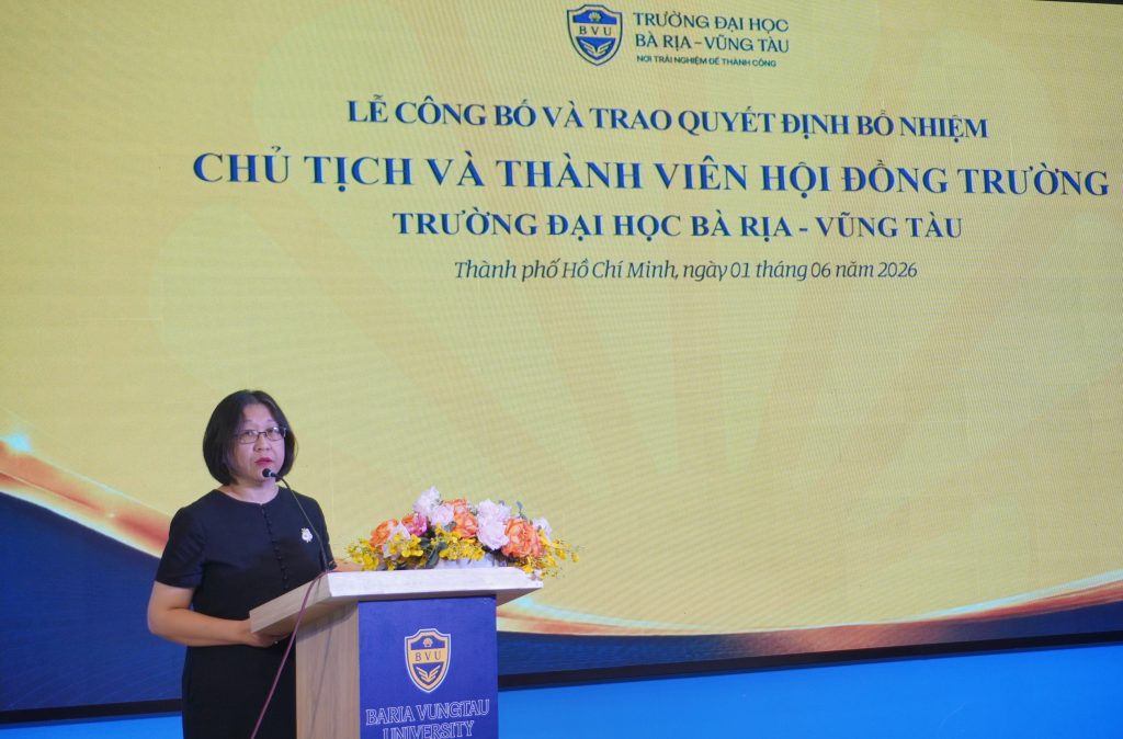BVU công bố Quyết định bổ nhiệm lãnh đạo Hội đồng trường