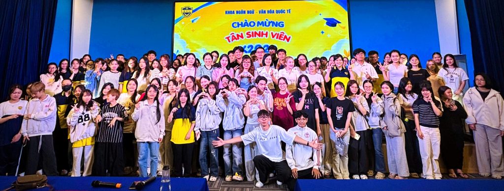 Khoa Ngôn ngữ – Văn hóa Quốc tế BVU chào đón tân sinh viên Khóa 2026