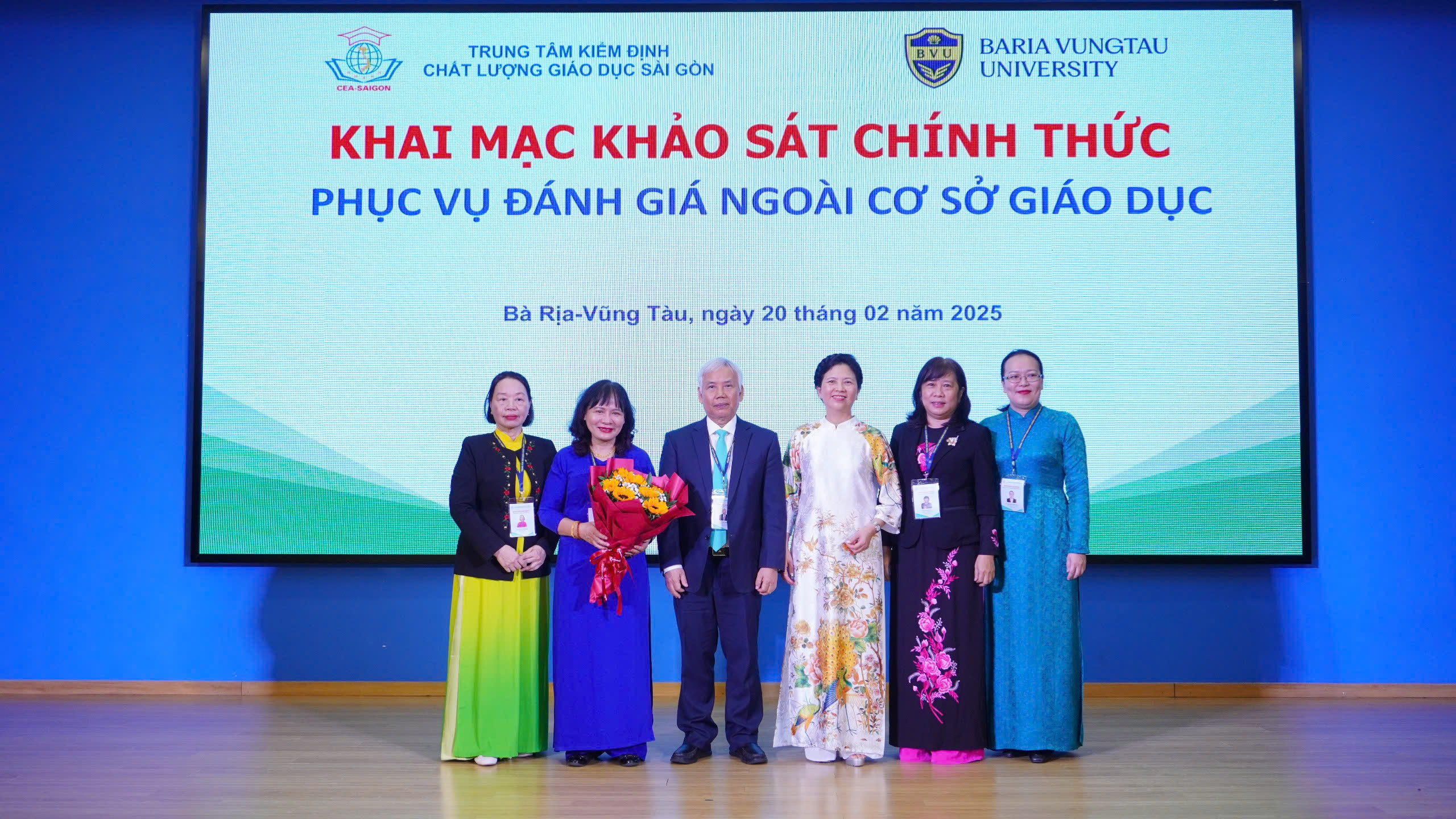 Trường Đại học Bà Rịa – Vũng Tàu khai mạc Khảo sát Chính thức Phục vụ Đánh giá Ngoài Cơ sở Giáo dục