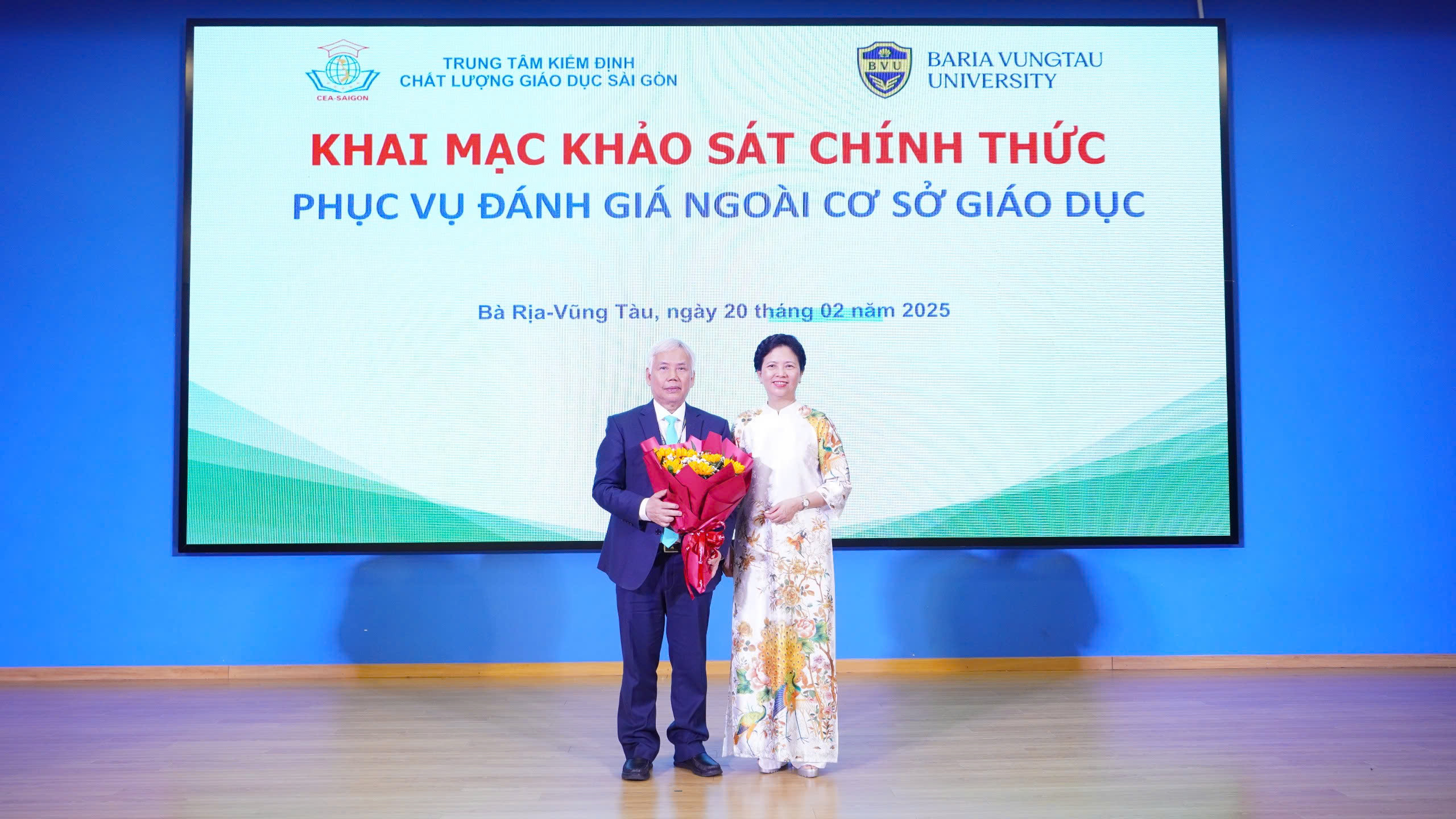 Trường Đại học Bà Rịa – Vũng Tàu khai mạc Khảo sát Chính thức Phục vụ Đánh giá Ngoài Cơ sở Giáo dục