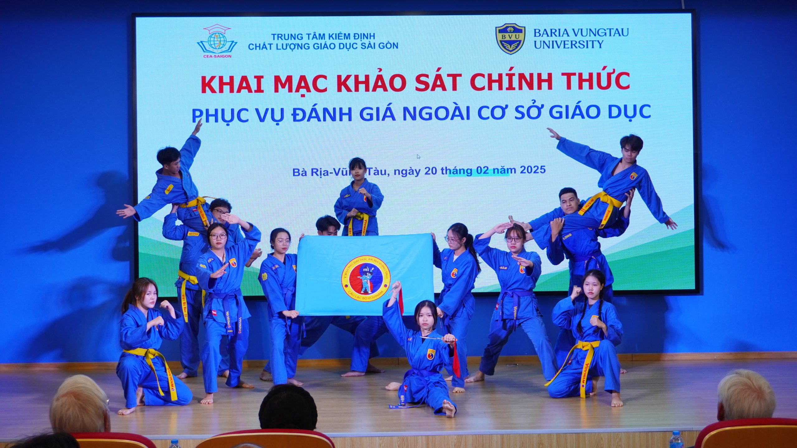 Trường Đại học Bà Rịa – Vũng Tàu khai mạc Khảo sát Chính thức Phục vụ Đánh giá Ngoài Cơ sở Giáo dục