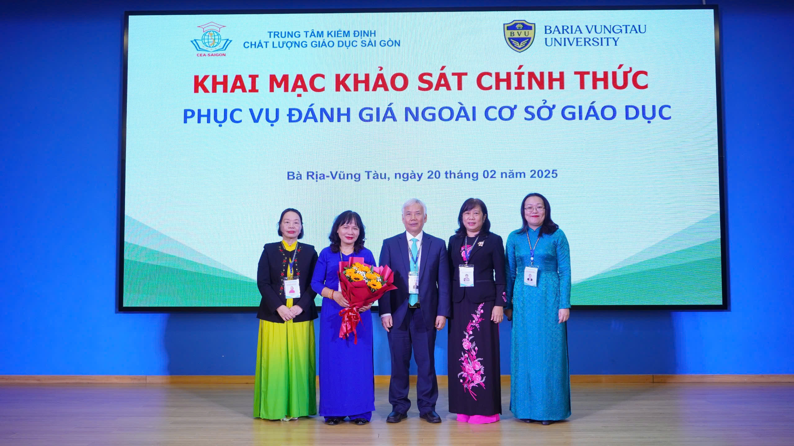 Trường Đại học Bà Rịa – Vũng Tàu khai mạc Khảo sát Chính thức Phục vụ Đánh giá Ngoài Cơ sở Giáo dục