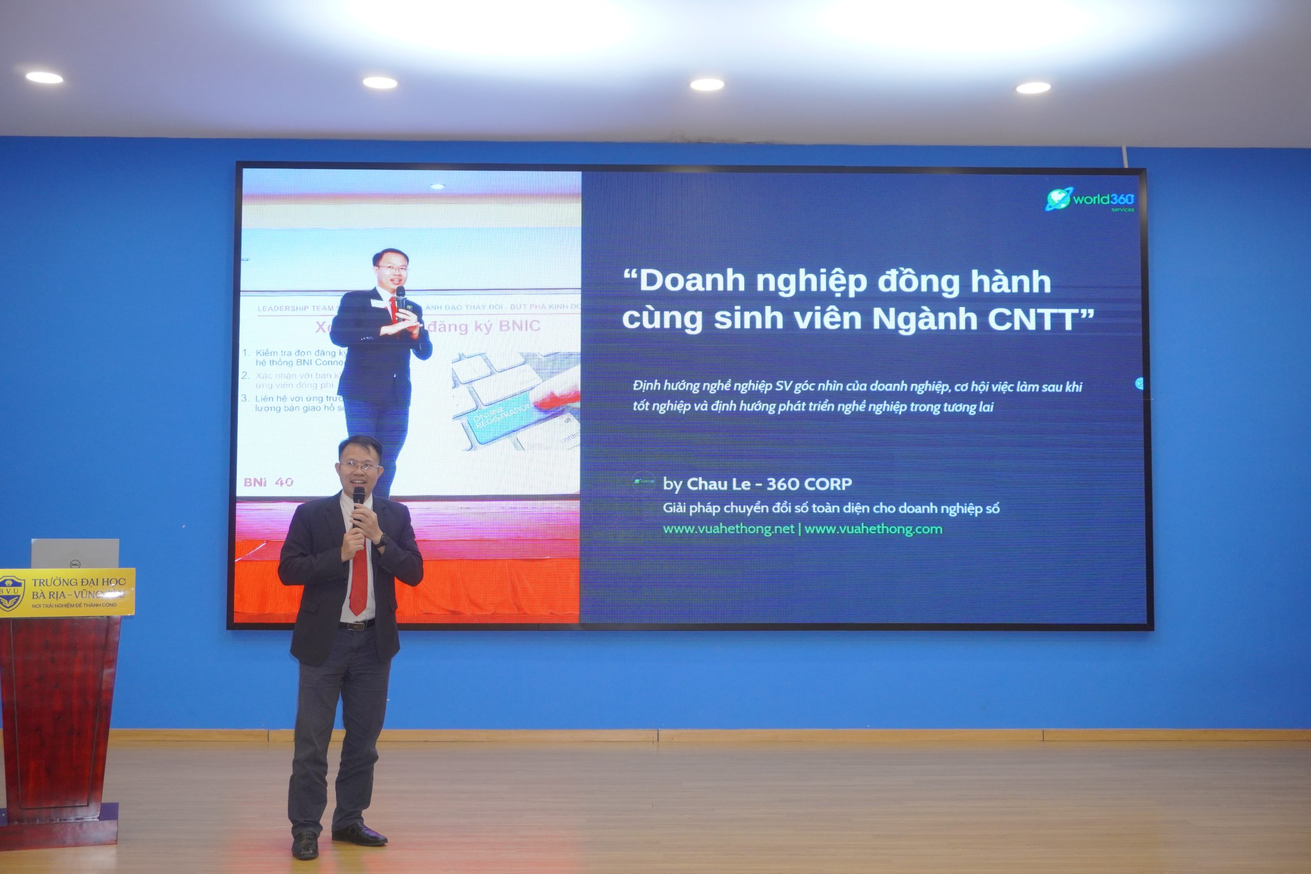 Lãnh đạo Doanh nghiệp “Bật mí” cơ hội nghề nghiệp ngành Kỹ thuật – Công nghệ cùng Tân sinh viên BVU