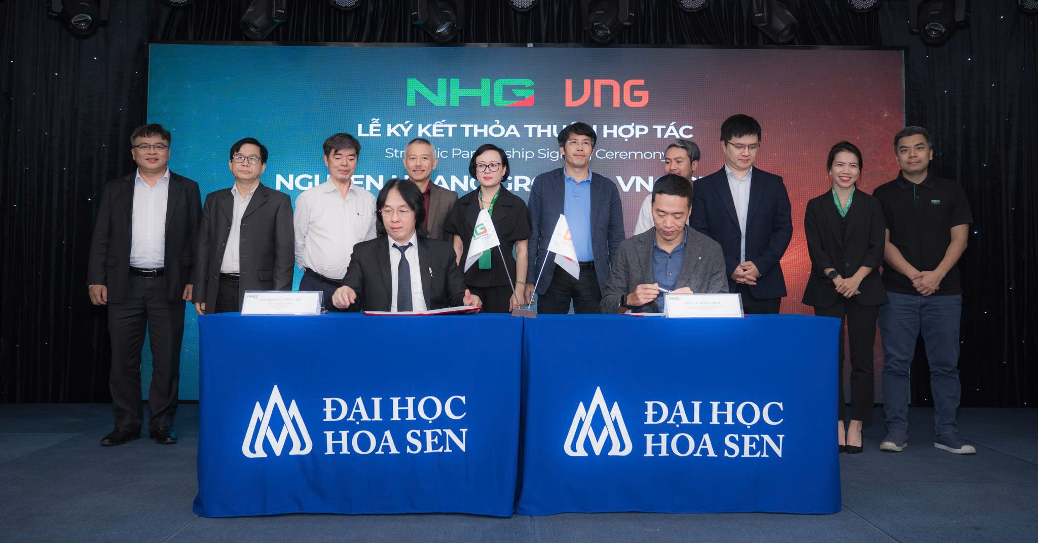NHG và VNG hợp tác chiến lược toàn diện, thúc đẩy chuyển đổi số trong giáo dục, phát triển nguồn nhân lực và hệ sinh thái công nghệ Việt Nam
