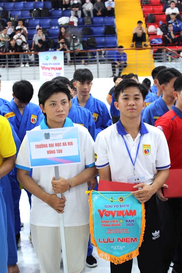 Tuổi trẻ BVU tỏa sáng tại Giải vô địch Vovinam toàn quốc 2025