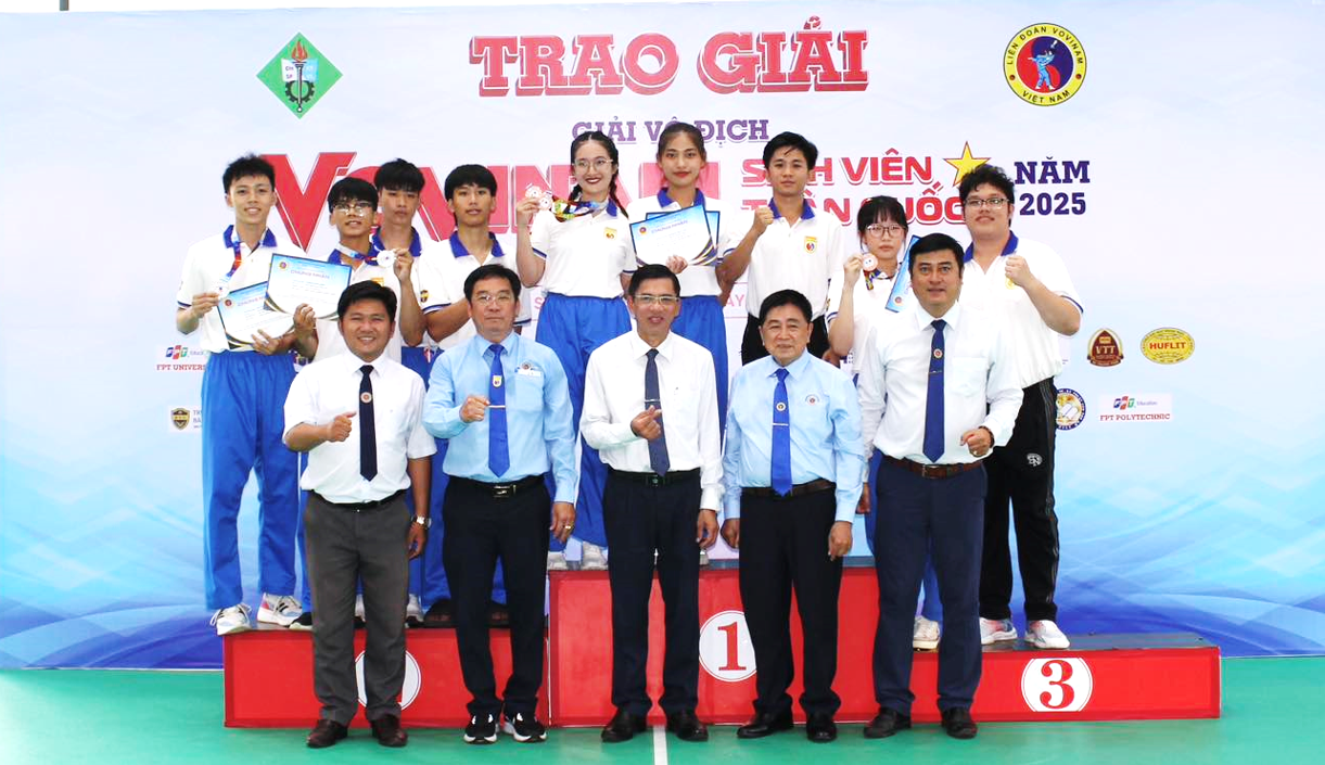 Tuổi trẻ BVU tỏa sáng tại Giải vô địch Vovinam toàn quốc 2025