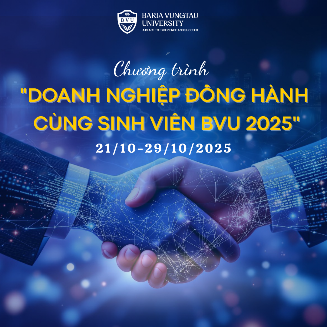 Chương trình “Doanh nghiệp đồng hành cùng sinh viên BVU 2025”