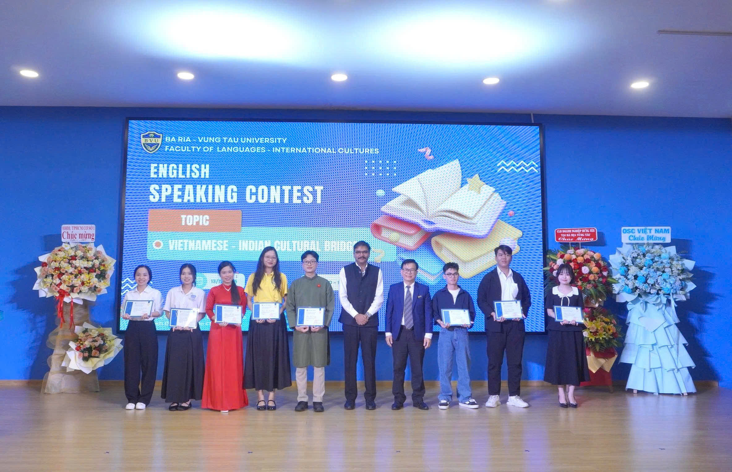 Những “Đại sứ văn hóa trẻ BVU” và hành trình kể chuyện Việt Nam – Ấn Độ bằng tiếng Anh