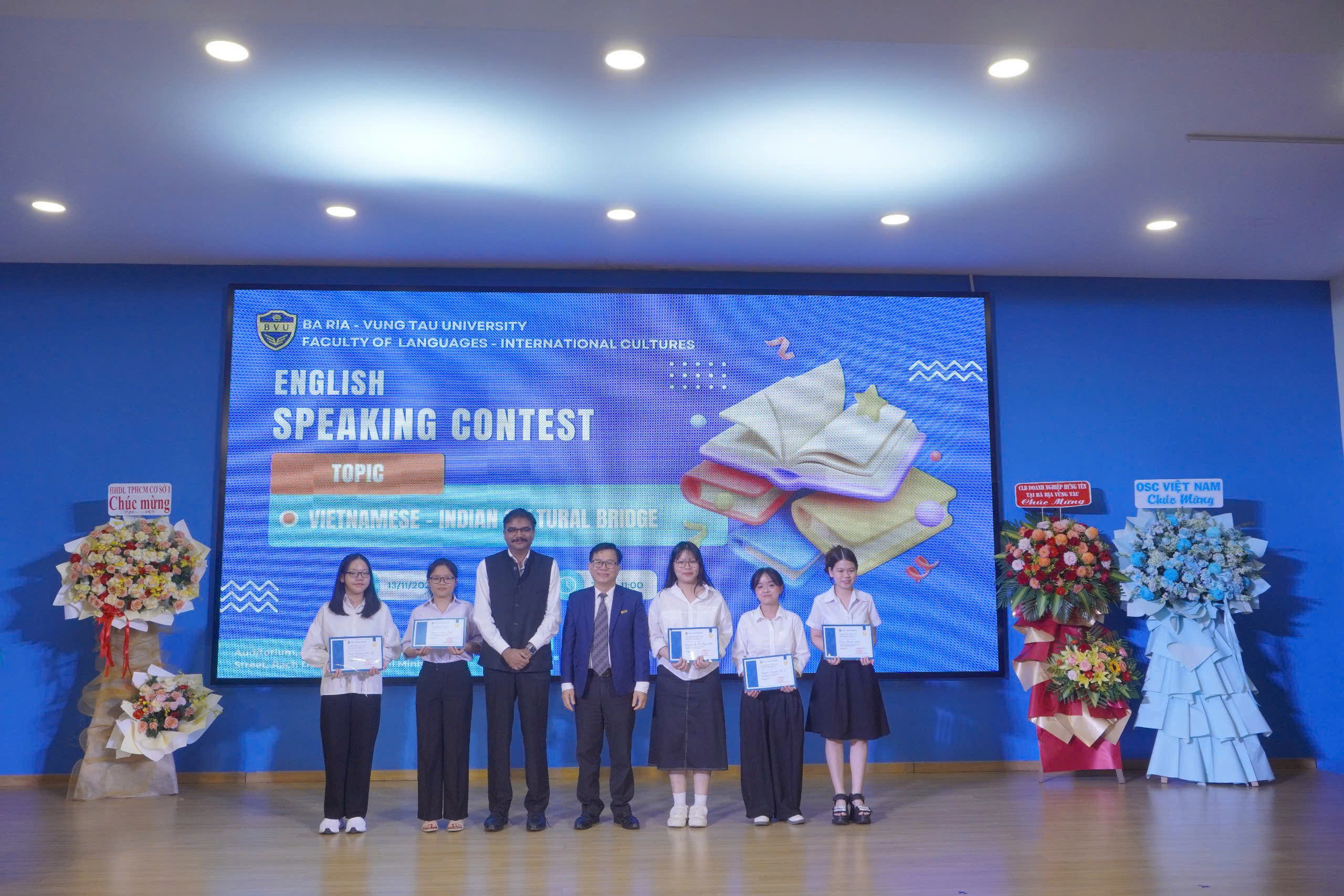 Những “Đại sứ văn hóa trẻ BVU” và hành trình kể chuyện Việt Nam – Ấn Độ bằng tiếng Anh