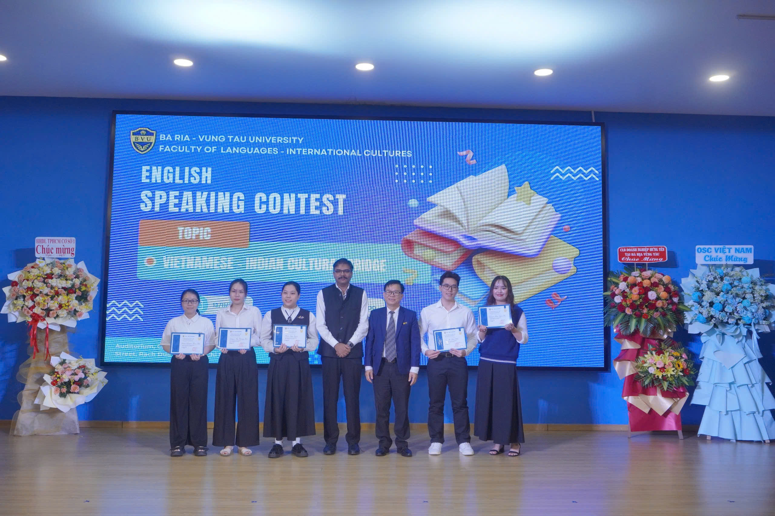 Những “Đại sứ văn hóa trẻ BVU” và hành trình kể chuyện Việt Nam – Ấn Độ bằng tiếng Anh