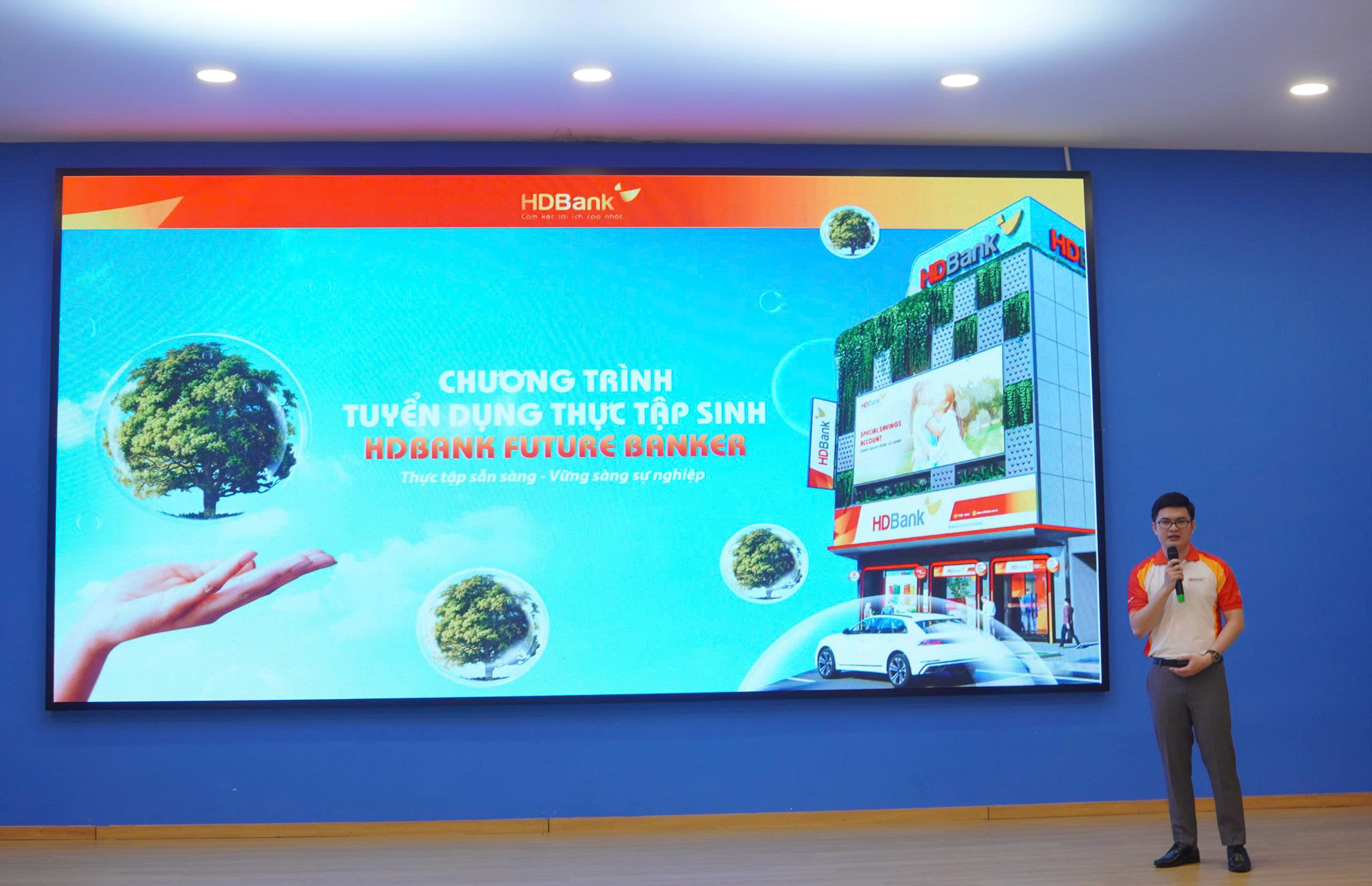 HDBank đồng hành cùng sinh viên BVU trong “Kỹ năng tìm việc và khởi nghiệp”