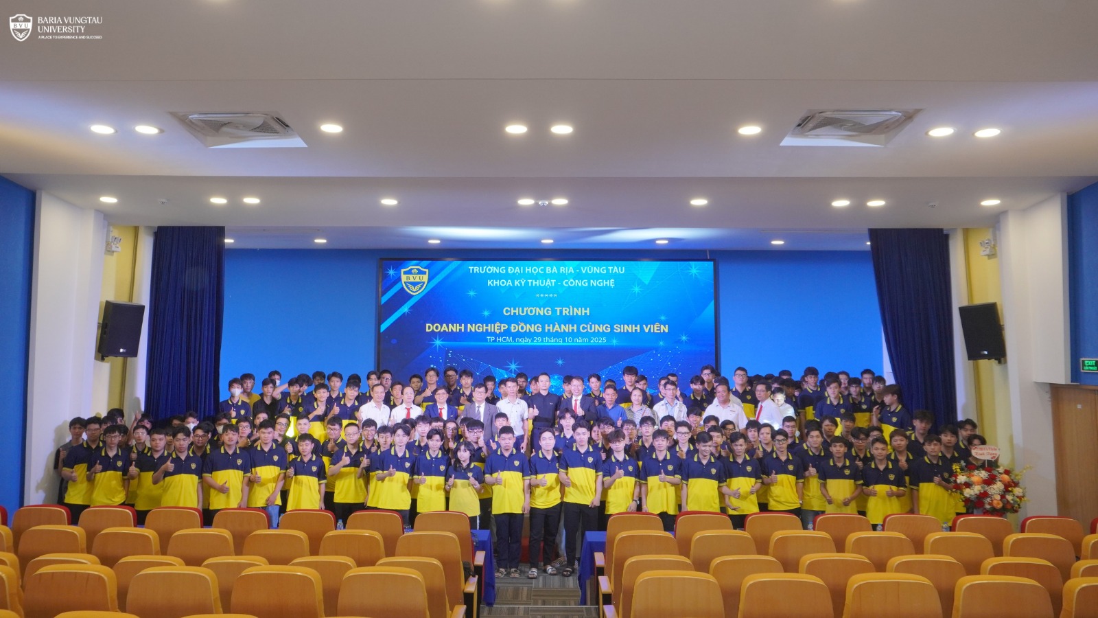 26 Doanh nghiệp đồng hành cùng Tân sinh viên BVU: Truyền cảm hứng và định hướng nghề nghiệp bằng câu chuyện thực tế