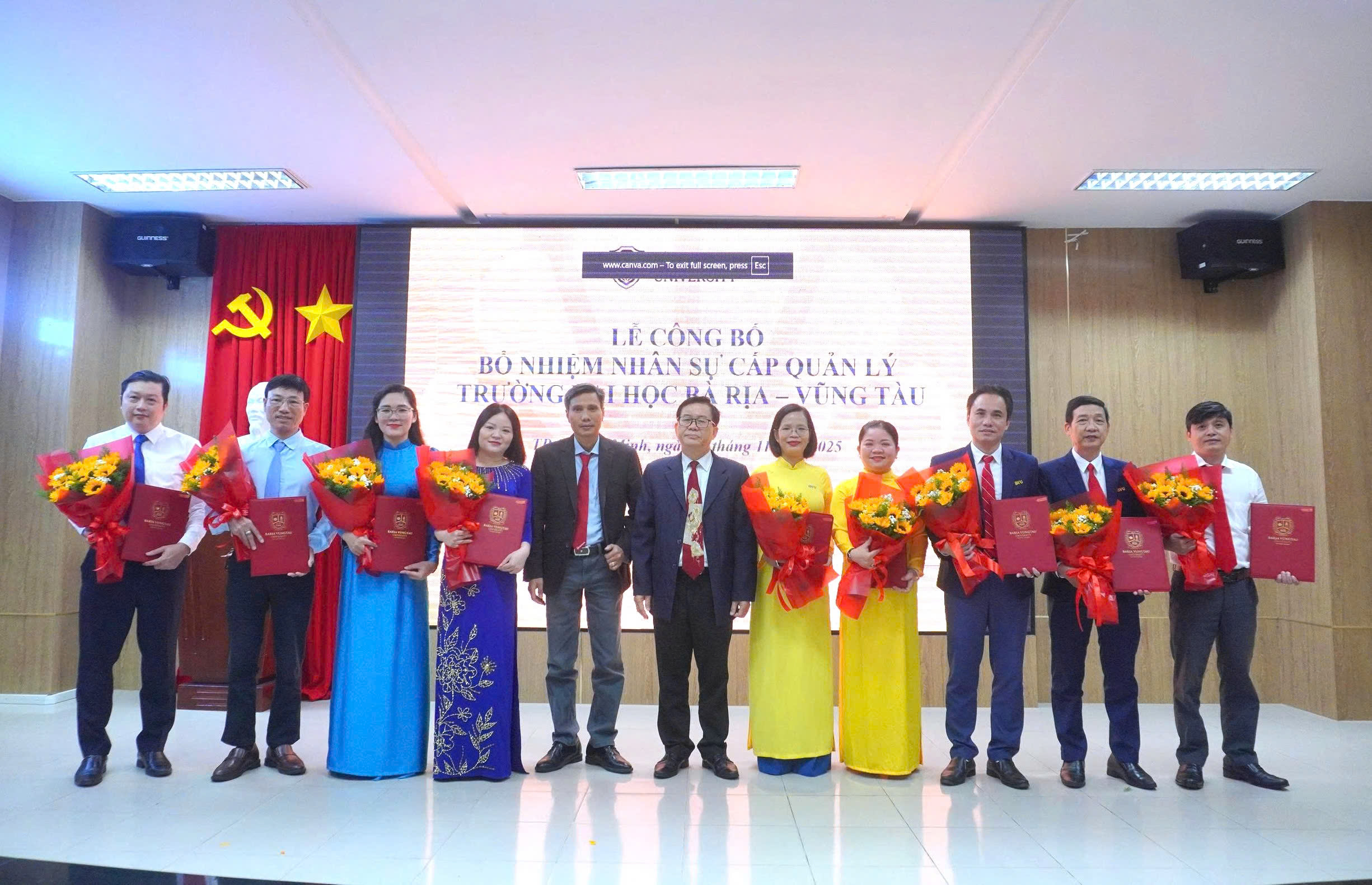 BVU bổ nhiệm cán bộ quản lý theo định hướng phát triển mới: Kiện toàn bộ máy – Chuyển mình vươn xa