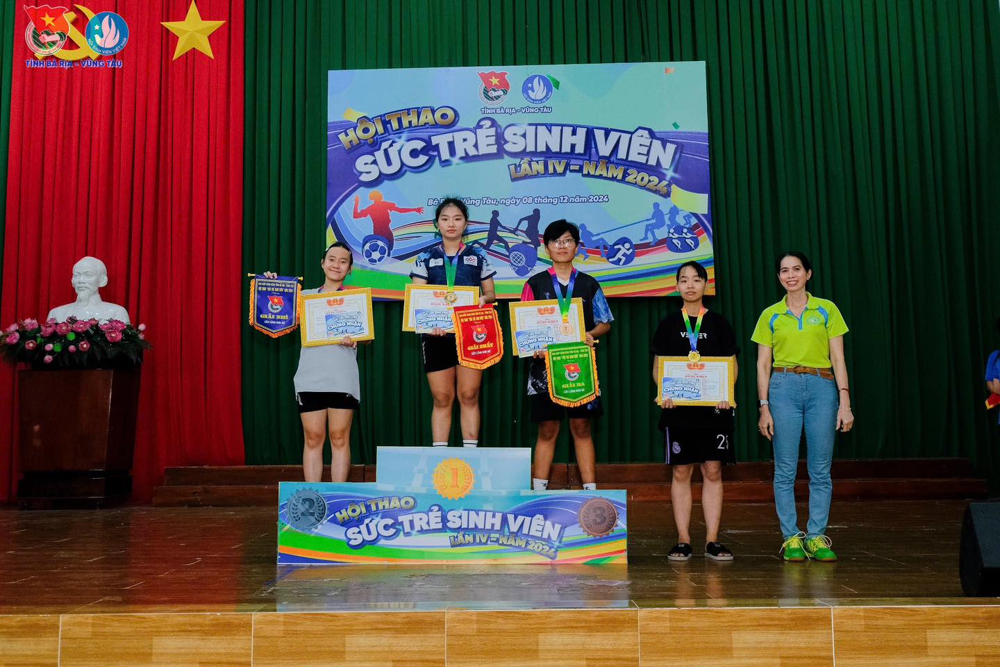 TỰ HÀO: BVU NHẤT TOÀN ĐOÀN TẠI HỘI THAO “SỨC TRẺ SINH VIÊN” LẦN THỨ IV – NĂM 2024 🏆