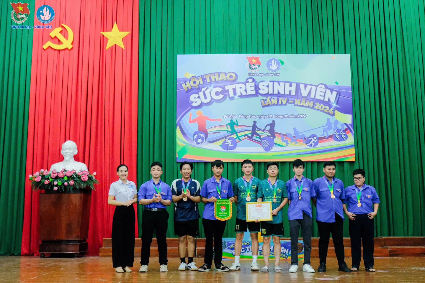 TỰ HÀO: BVU NHẤT TOÀN ĐOÀN TẠI HỘI THAO “SỨC TRẺ SINH VIÊN” LẦN THỨ IV – NĂM 2024 🏆