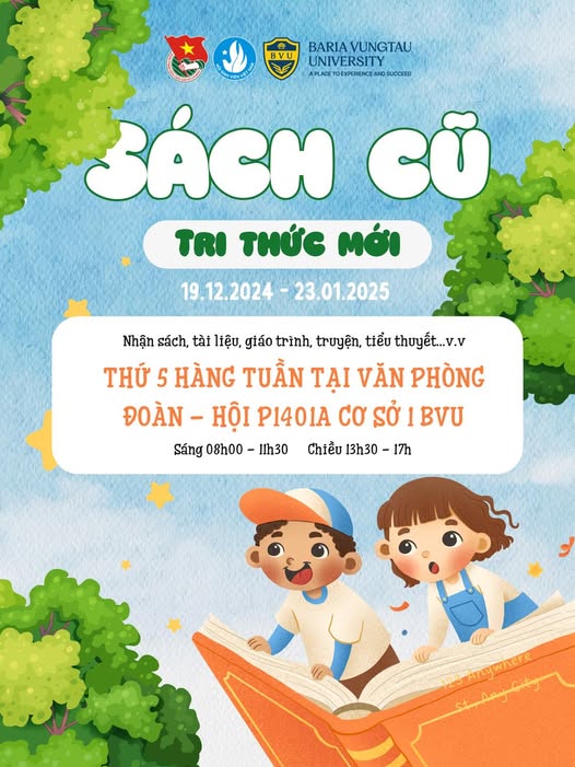 CHƯƠNG TRÌNH “SÁCH CŨ – TRI THỨC MỚI”